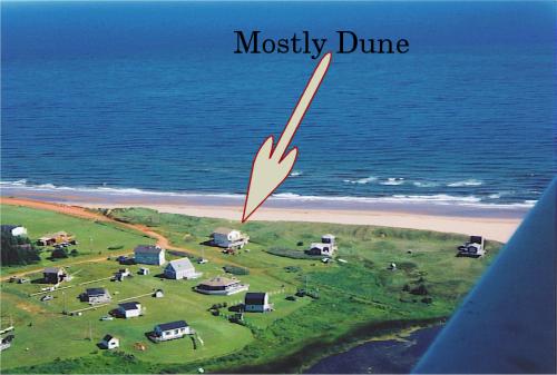 Mostly Dune at Thunder Cove, aerial view
